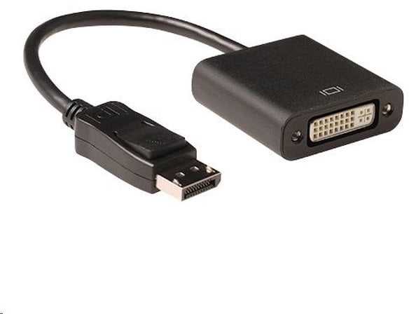 DisplayPort į DVI adapteris su laidu