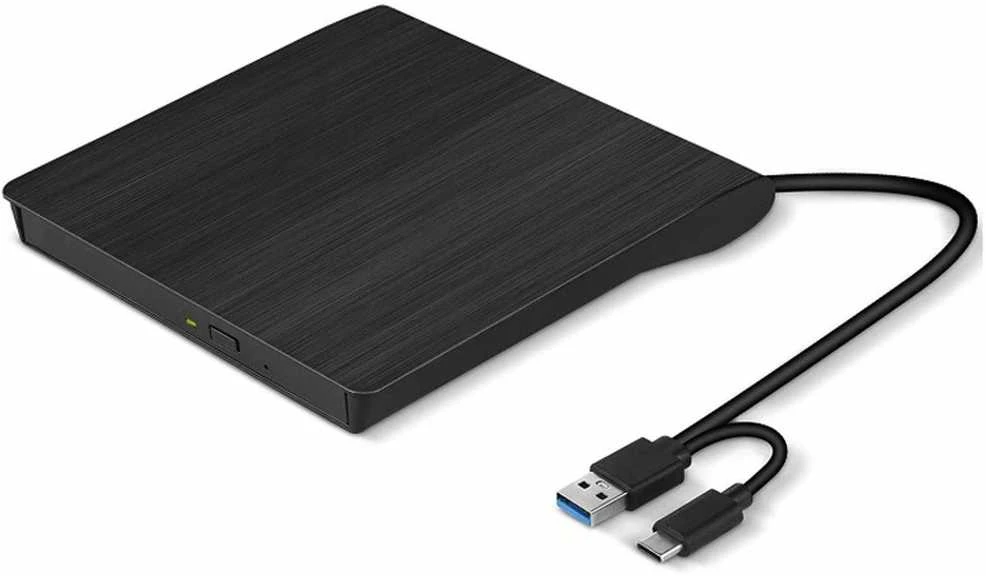 C-TECH išorinis DVD įrašymo įrenginys DVD-USB-AC, USB 2.0, USB A / C tipas
