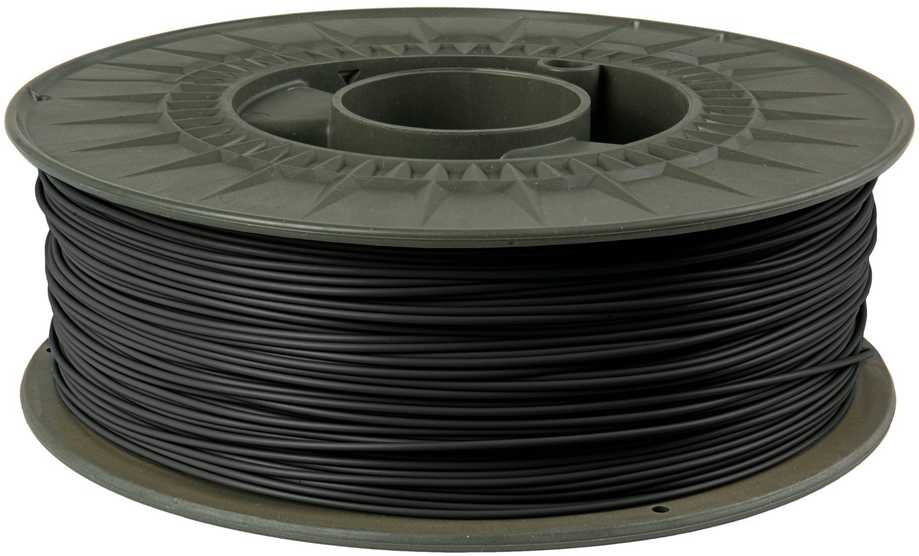 C-TECH ESSENTIAL LINE, PETG, juodas, 1,75mm, 1kg