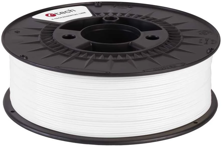 C-TECH PLA siūlai 1,75 mm balta ritė
