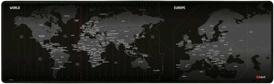 C-TECH MP-01W World, Pelės kilimėlis