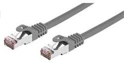 C-TECH kabelis patchcord Cat6, FTP, pilkas, 2m