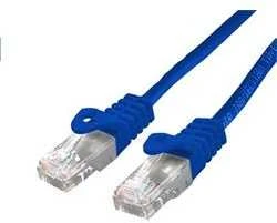 C-TECH kabelio pataisos laidas Cat6, UTP, mėlynas, 0,5 m