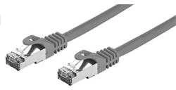 C-TECH kabelis patchcord Cat7, S/FTP, pilkas, 15m