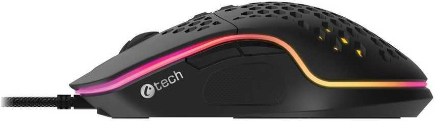 Pelė C-Tech Scarab, juodas