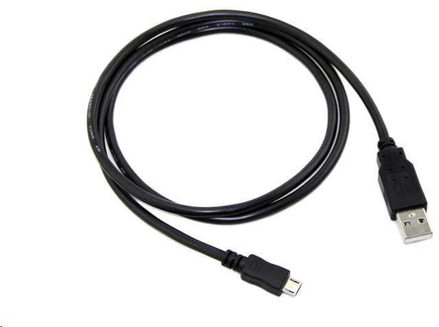 Kabelis USB C-Tech USB-A - microUSB 1 m Juodas (CB-USB2M-10B)