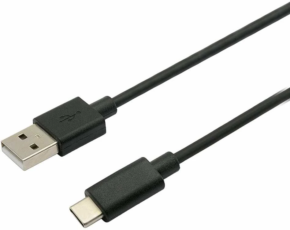 Kabelis USB C-Tech USB-A - USB-C 1 m Juodas (CB-USB2C-10B)