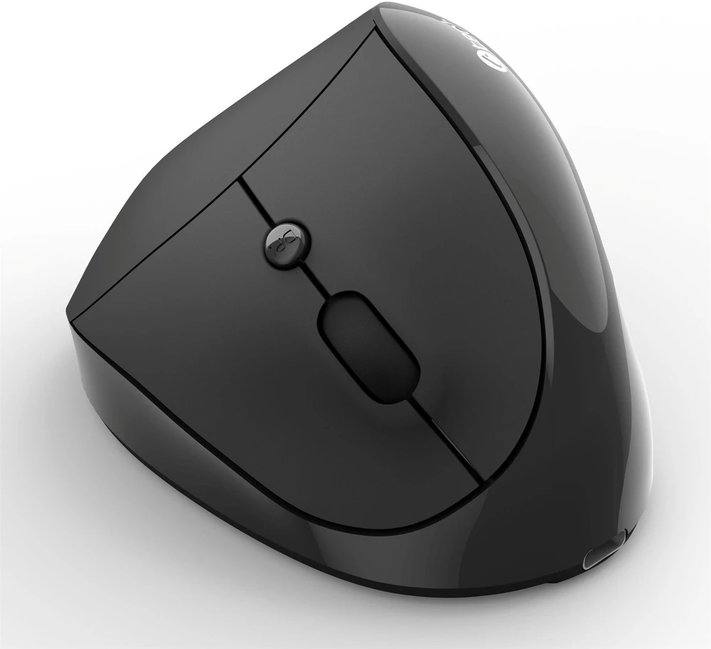 Pelė C-Tech C-TECH Myś VEM-17 Pionowa Belaidė juoda