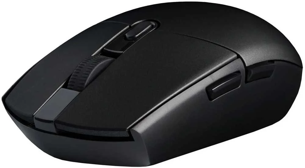 C-TECH pelė WLM-06S, belaidė, 1600 DPI, 6 mygtukai, juodos-grafito spalvos, tyli