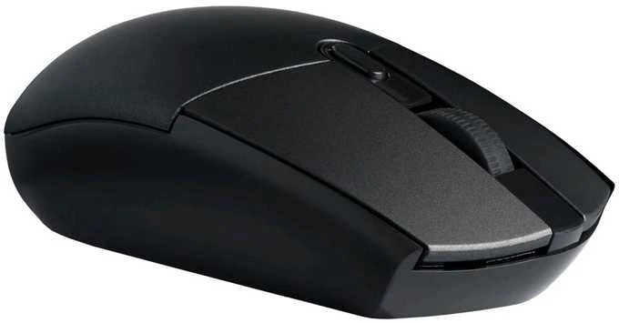 C-TECH pelė WLM-06S, belaidė, 1600 DPI, 6 mygtukai, juodos-grafito spalvos, tyli
