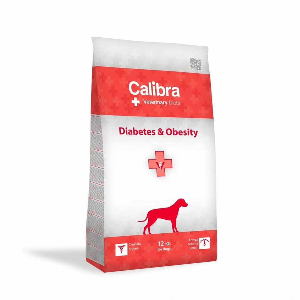 Sausas Šunų Maistas - CALIBRA Veterinary Diets Diabetui Ir Nutukimui 12kg