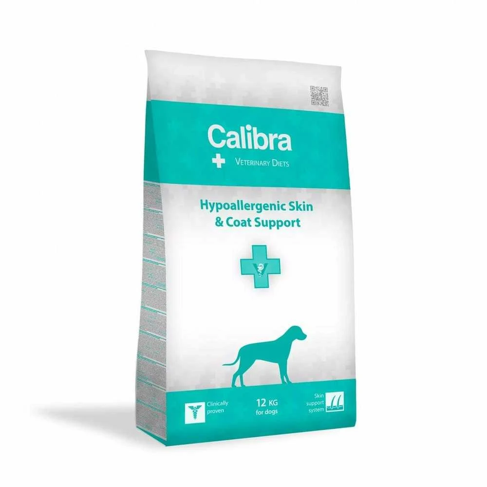 CALIBRA Veterinary Diets hipoalerginis odos kailis - maistas šuniui - 12 kg