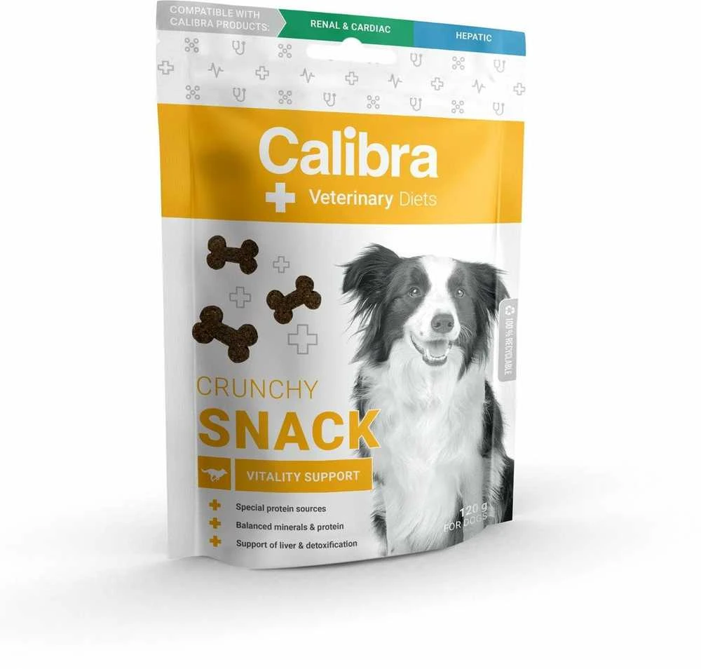 CALIBRA VD Dog Crunchy Snack Vitality Support - skanėstas šuniui - 120g