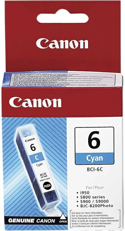 „Canon BCI-6C“ rašalo kasetė, žydra