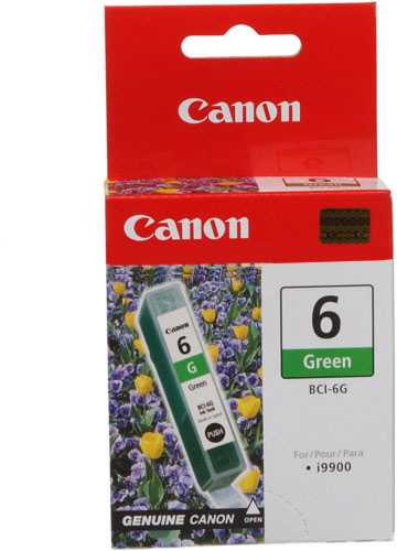 Canon BCI-6G Originalus Žalia 1 vnt