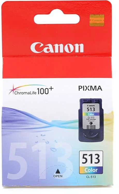 Canon CL-513 Originalus Žydras, Rausvai raudona, Geltona 1 vnt