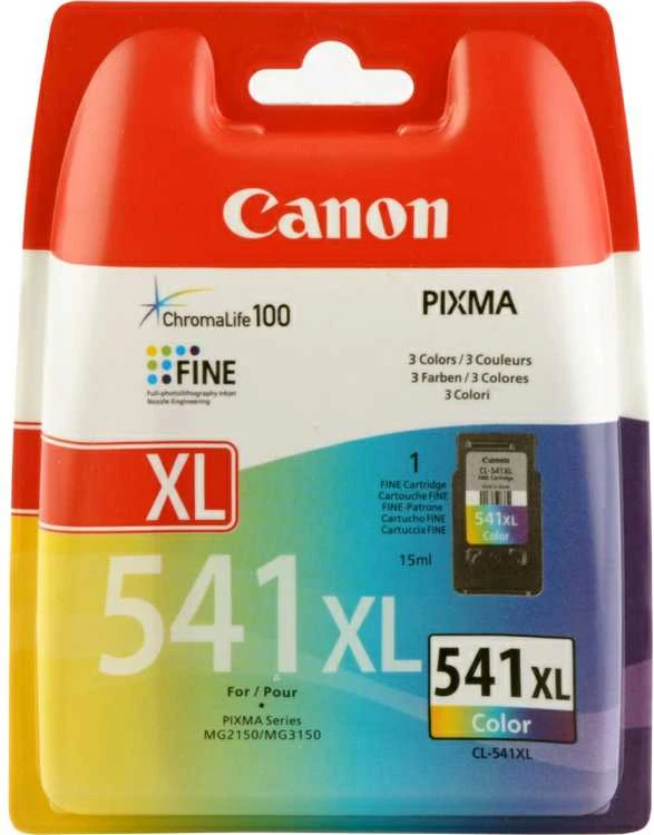 Trispalvis Canon CL-541XL | Rašalo kasetė | Žydra, purpurinė, geltona