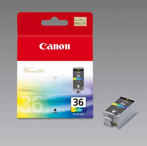 Canon CLI-36, rašalo kasetė, spalvota