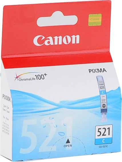 CANON CLI-521C melsvos spalvos rašalinė