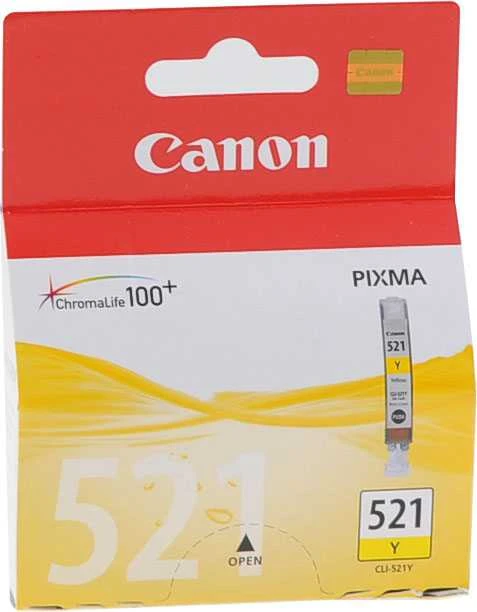 CANON CLI-521Y geltonos spalvos rašalinė