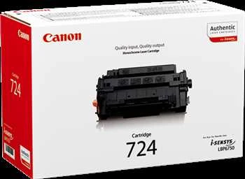 Canon CRG-724H Originalus Juoda 1 vnt