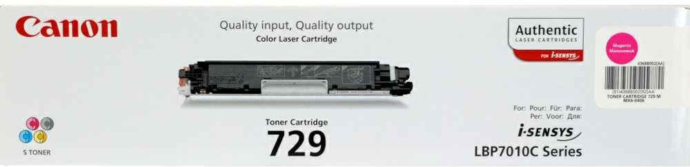 Toneris Canon CRG729M (Magenta / Violetinė)