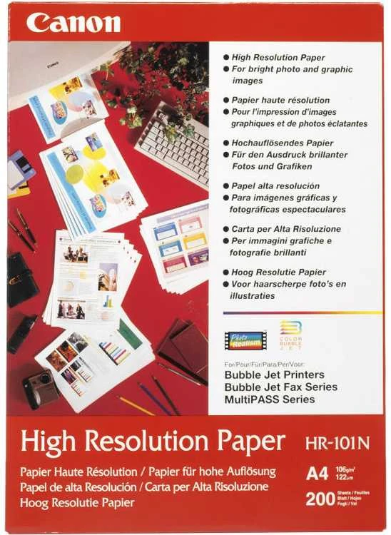 Canon HR-101N kopijavimo popierius A4 (210x297 mm) 200 lapai Balta