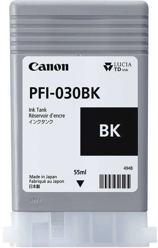 Canon PFI-030BK (3489C001) Rašalinė kasetė, Juoda