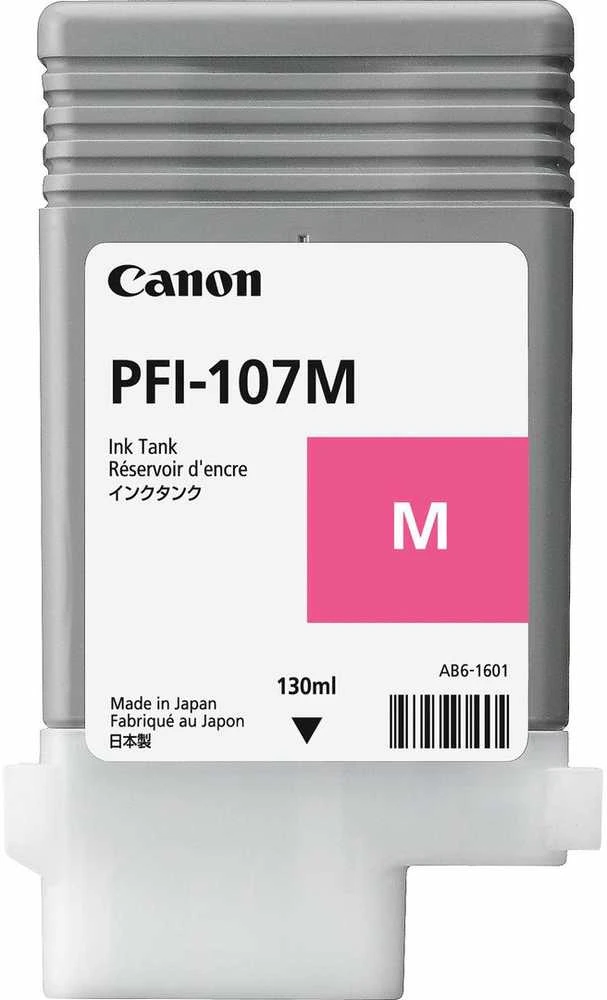 Rašalas Canon PFI107M rausvai raudonas | 130ml | iPF68X, 78X