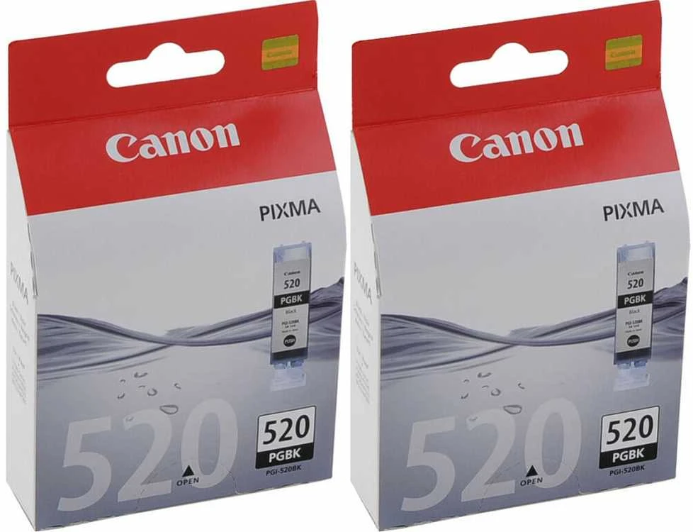 Canon PGI-520Bk rašalo kasetė 2vnt, juodas