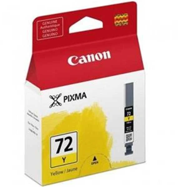 CANON PGI-72 Y geltono rašalo bakelis 14ml, skirtas PIXMA-PRO 10