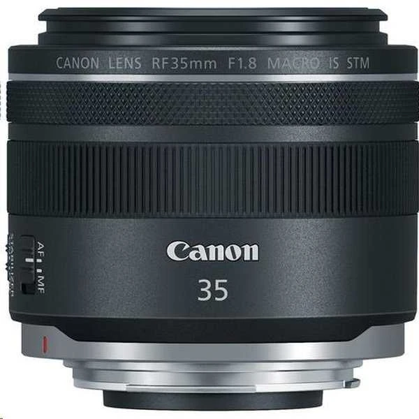 „Canon RF 35mm F1.8 IS STM Macro“ objektyvas.