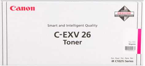 Canon kasetė EXV26M, purpurinė