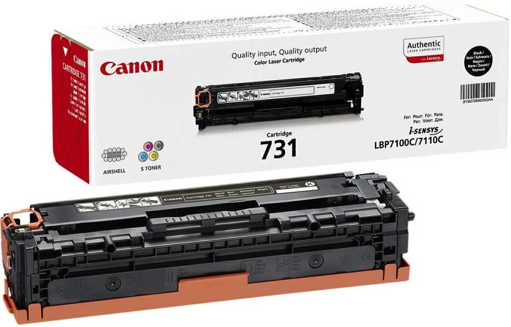 Canon CRG 731H (6273B002) Lazerinė kasetė, Juoda