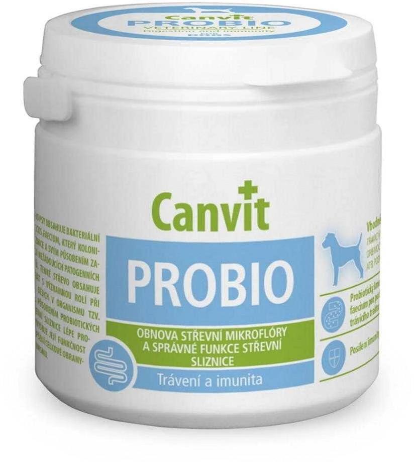 Canvit Dog Probio vitaminai šunims žarnyno mikrofloros atstatymui milteliai 100g