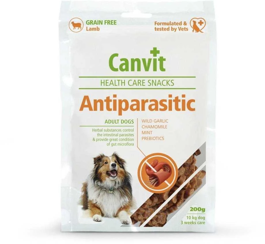 Canvit Dog skanėstas Anti-Parasites 200g