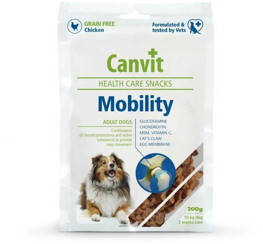Canvit Dog skanėstas Mobility 200g šunims turintiems judėjimo problemų