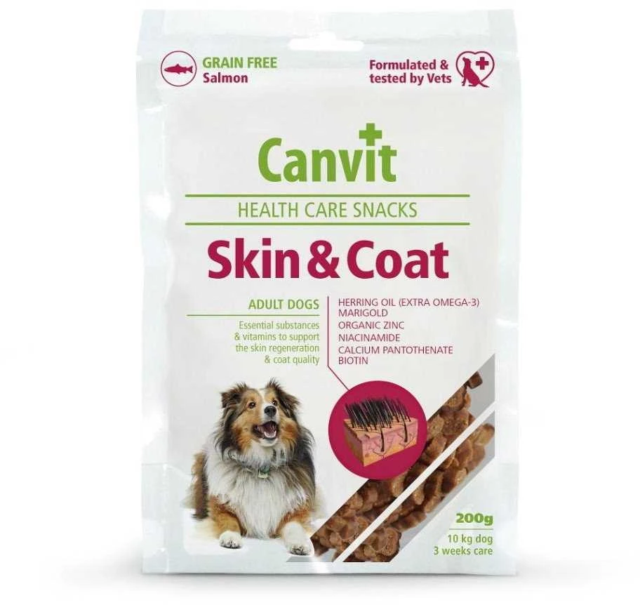 Canvit Dog skanėstas Skin&Coat 200g