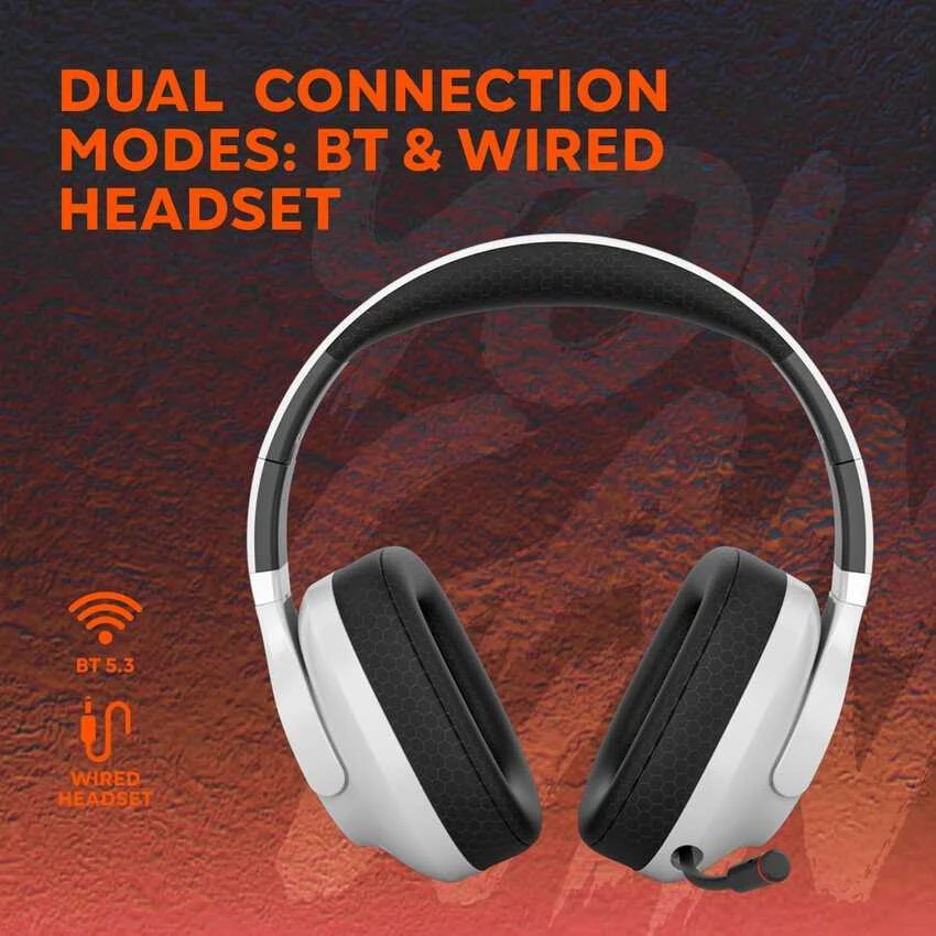 CANYON ausinės EGO GH-15 2in1 BT Baltas