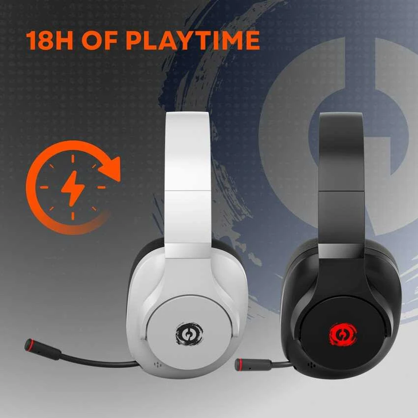 CANYON ausinės EGO GH-15 2in1 BT Baltas