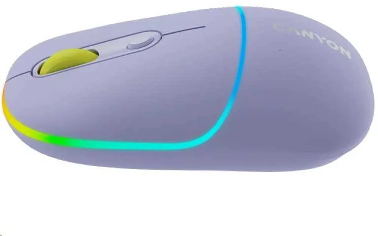CANYON pelė MW-22 2in1 BT/ Wireless Lavender