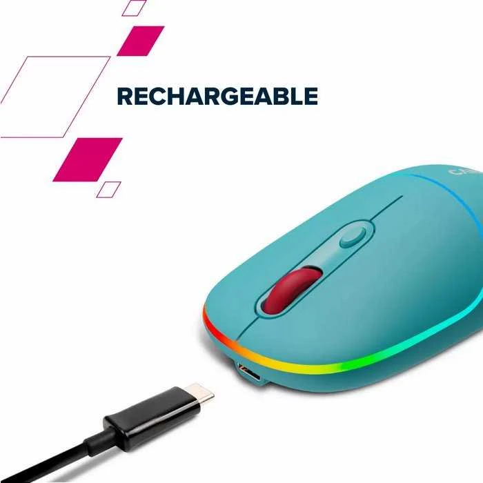 CANYON pelė MW-22 2in1 BT/ Wireless Snow Baltas