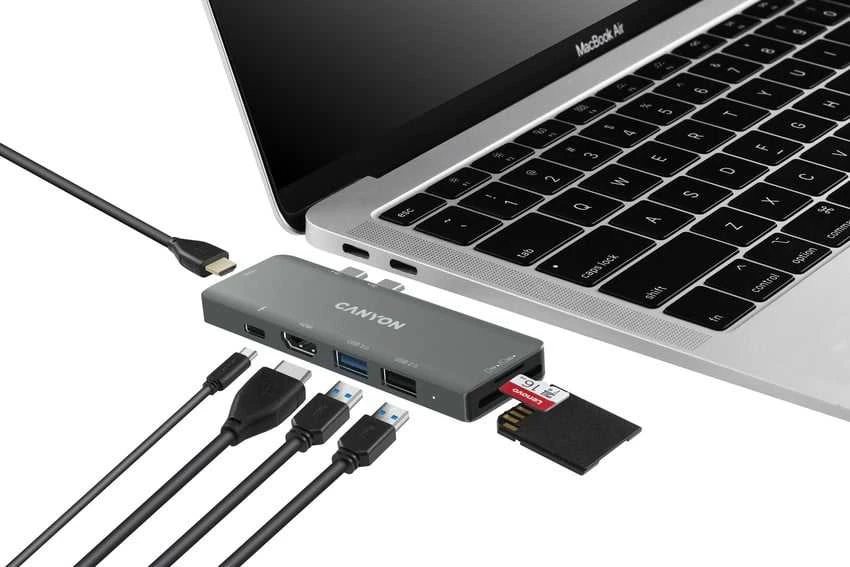 Canyon 7-in-1 Hub for a MacBook DS-5