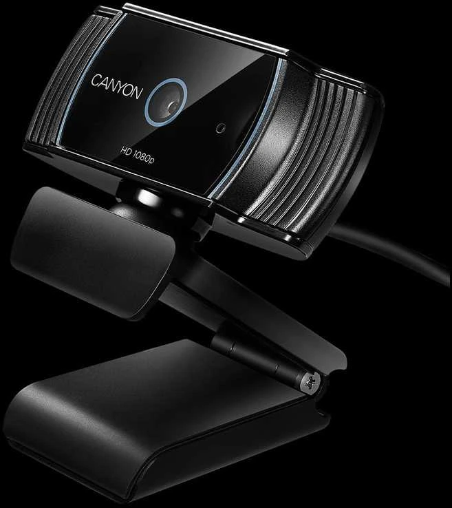 Full HD internetinė kamera vaizdo skambučiams ir konferencijoms Canyon C5, su mikrofonu, autofokusas