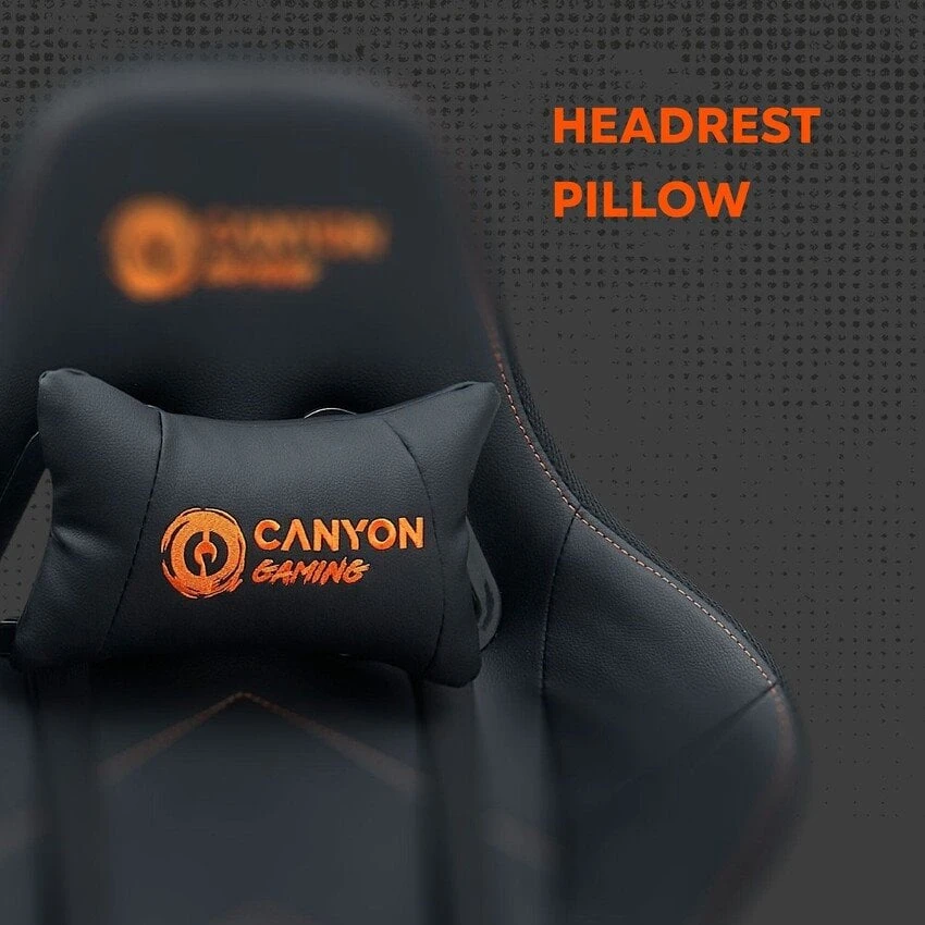 Žaidimų kėdė CANYON Irida RGBCH03 RGB, Juodos spalvos