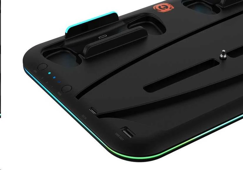 CANYON šaldymo stovas CS-5 RGB PS5 Charge Juodas