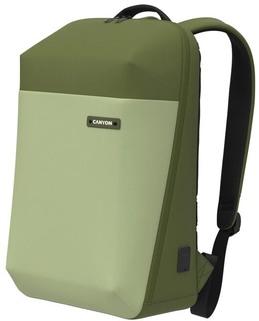 Krepšys Canyon Kuprinė na laptopa OnPack UR01 15,6'' 16L USB žalia