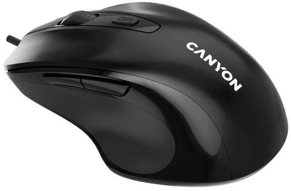 CANYON pelė M-6 su laidu Juodas