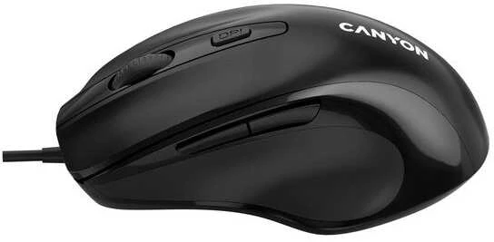CANYON pelė M-6 su laidu Juodas