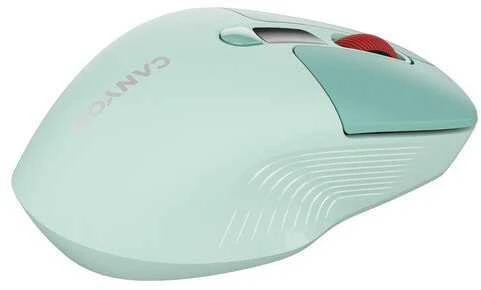 CANYON pelė MW-26 LCD tyli dvigubo režimo belaidė žalia
